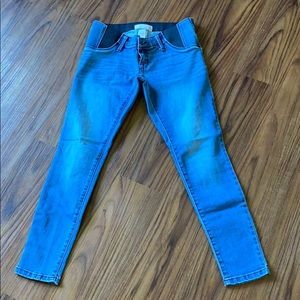 Isabel inset panel maternity jeans